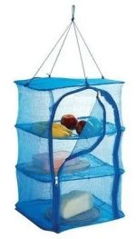 Fiambrera Plegable De Nylon Azúl 40x40x50 - Imagen 3