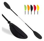 Remo Doble De Aluminio Pala Ajustable 3 Posicion Para Kayak