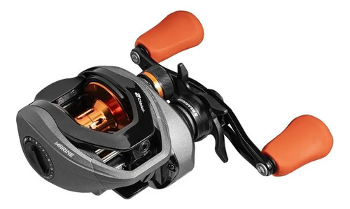 D_860665-MLU76481847486_052024-O.jpg Reel Rotativo Marine Sports Titan Pro 2 8000 Para Pesca Con Manija Izquierda Gris/naranja Izquierdo - Imagen 1