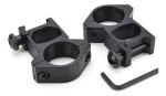 Anillas Mira Telescopica 25mm Altas Para Riel Soporte Rifle - Imagen 6