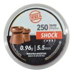 Chumbos Orbea Shock Hollow Cobreado 5,5mm 250 Unidades Caza