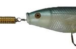 Señuelo Pesca Mojarra Goma Estilo Mortal Fish Con Cuchara