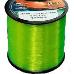 Bobina Tanza Nylon Monofilamento Araty 0.45 Mm Amarillo Fluo
