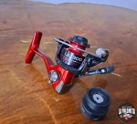 Reel Frontal Marine Sports Ultra Light Ultra Light Ul-300 Derecho/izquierdo Color Rojo - Imagen 11