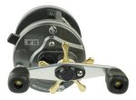 Reel Rotativo Marine Sports Magna 500 Derecho Color Negro