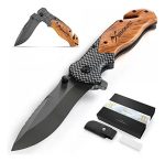 Navaja Plegable Cuchillo Táctico Y Clásico Madera 3 Modelos - Imagen 7