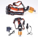 Foco Minero Recargable Luz Azul Ideal Para Pesca - Imagen 4