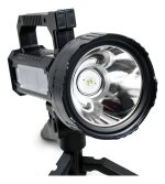 Foco Linterna Con Tripode Recargable Luz Led Caza Camping - Imagen 5
