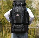 Mochila Viajera 75 L Reforzada Alta Gama Resistencia Camping - Imagen 4
