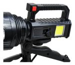 Foco Linterna Con Tripode Recargable Luz Led Caza Camping - Imagen 3