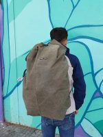 Bolso Mochila De Lona Capacidad 68 Lts Camping Viaje - Imagen 4