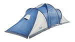 Carpa 9 Personas 3 Dormitorios Con Doble Techo Living Bolso Azul/blanco - Imagen 3