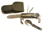 Navaja Cubiertos Para Camping Kit Completo Acero Inoxidable - Imagen 2