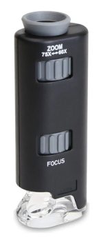 Microscopio Carson De Bolsillo Micromax 60x 75x Luz Led Pro - Imagen 2