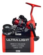 Reel Frontal Marine Sports Ultra Light Ultra Light Ul-300 Derecho/izquierdo Color Rojo - Imagen 3