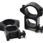 Anillas Mira Telescopica 25mm Altas Para Riel Soporte Rifle
