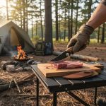 Cuchillo Rompe Hueso Rustico Cocina Camping Acero Reforzado - Imagen 6