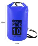 Bolso Estanco Ocean Pack 10 Litros Kayak Campig Playa Bolsa - Imagen 8