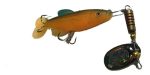 Señuelo Pesca Mojarra Goma Estilo Mortal Fish Con Cuchara - Imagen 2