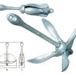 Ancla Rezon Para Fondeo Plegable 2.5kg