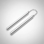 Nunchaku De Metal Artes Marciales Defensa Profesional Ninja - Imagen 4