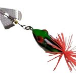 Señuelo Anti Enganche Rana Con Helice Pesca Tararira