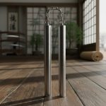 Nunchaku De Metal Artes Marciales Defensa Profesional Ninja - Imagen 3