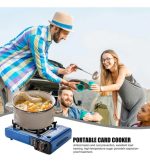 Anafe Portatil Con Valija Mas 2 Gas Butano Camping Viaje - Imagen 5