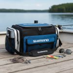 Bolso Pesca Shimano Grande 3 Cajas Plano Señuelos - Imagen 4