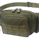 Riñonera Táctica Con Sitema Molle O Bolso De Cintura