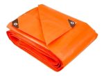 Lona Impermeable Goldex Super Reforzada Naranja 4 X 6 Mts - Imagen 3