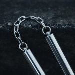 Nunchaku De Metal Artes Marciales Defensa Profesional Ninja - Imagen 9