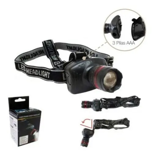 D_863422-MLU50551276179_072022-O.jpg Foco Minero Cabeza 1 Led Linterna A Pilas - Imagen 1