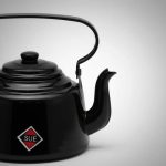 Pava Sue 14 Esmaltada Clasica 1 Litro Mate Cocina Negro - Imagen 6