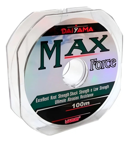 D_893116-MLU93727002460_102025-O.jpg Tanza, Nylon, Linea, Monofilamento Max Force 0.62 Mm 100 Mts - Imagen 1
