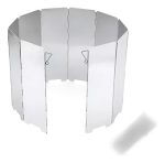Cortina Protectora Viento En Aluminio Para Anafe Cocinilla - Imagen 3