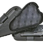 Caja Rigida Plano Para Armas Cortas Gran Aventura Zurdo/diestro Negro
