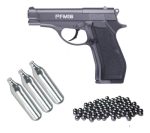 Pistola De Co2 Crosman Pfm16 Funda 3 Co2 300bb Beretta M84