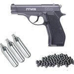 Pistola De Co2 Crosman Pfm16 Funda 3 Co2 300bb Beretta M84