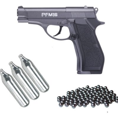 Pistola De Co2 Crosman Pfm16 Funda 3 Co2 300bb Beretta M84