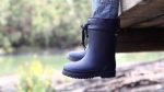 Bota De Lluvia Niño Nautica Modelo Urbano Talles 24 Al 34