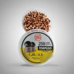 Chumbos Orbea Torpedo Cobreado 5,5mm Lata 250 Unidades Caza - Imagen 3