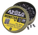 Chumbos Apolo Monster Ideal Para Caza 5.5 X 200 26grains - Imagen 2