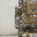 Mochila Táctica Militar 75 L Camo Pixelado Camping Mision - Imagen 2