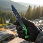 Navaja Cuchillo Táctico Supervivencia Con Rompe Cristales - Imagen 2