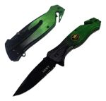 Navaja Cuchillo Táctico Supervivencia Con Rompe Cristales - Imagen 3