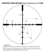 Mira Telescópica 4-12x50 Vortex Crossfire Caza Tiro Nitidez - Imagen 5