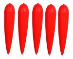 Boya Zanahoria Ideal Para Pejerrey 7 Cm Pack X 5 Unidades