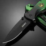 Navaja Cuchillo Táctico Supervivencia Con Rompe Cristales - Imagen 8