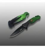 Navaja Cuchillo Táctico Supervivencia Con Rompe Cristales - Imagen 7